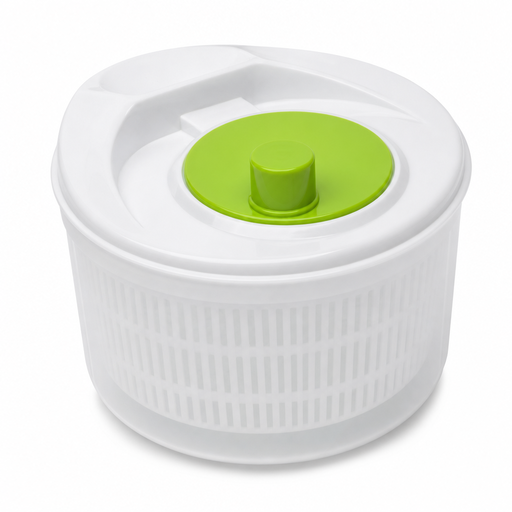 Salad Spinner – L: 9.1 in x W: 8.3 in x H: 5.9 in – by HenlePro