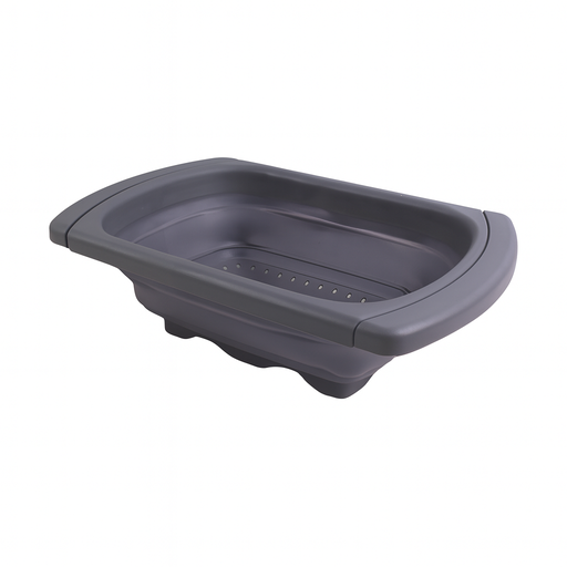 Adjustable Sink Colander – L: 10.24 in x W: 15.35 in x H: 5.12 in – by HenlePro