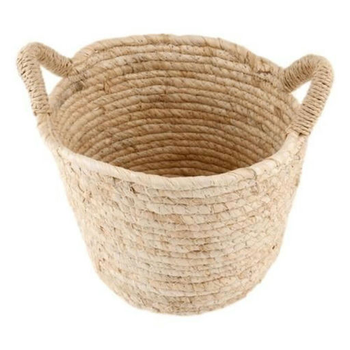 Cornhusk Basket – H: 9.45 in / D: 9.84 in – by HenlePro