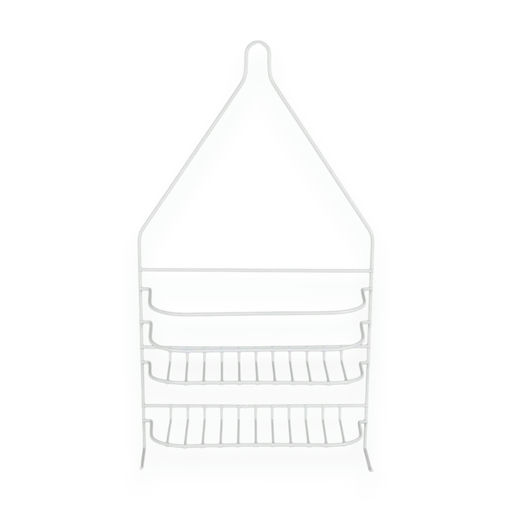 Chrome Shower Corner Caddy – L: 18.31 in x W: 10.04 in x H: 3.35 in – by HenlePro