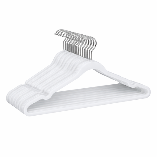 20 Pcs Steel & PVC Hangers – L: 15.94 in x W: 7.87 in – by HenlePro