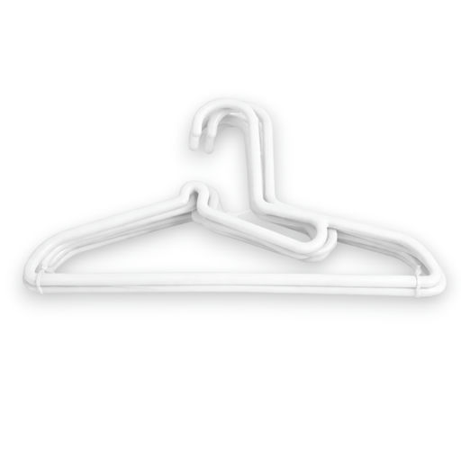 Kids Closet Hangers (5 Pcs) – L: 12.6 in x W: 7.4 in – by Hangets
