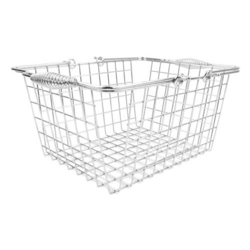Drop Frame Basket – L: 9.84 in x W: 7.87 in x H: 4.72 in – by HenlePro