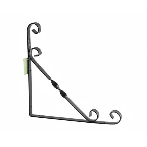 Steel Plan & Shelf Bracket – L: 9.84 in x W: 0.51 in x H: 9.84 in – by HenlePro