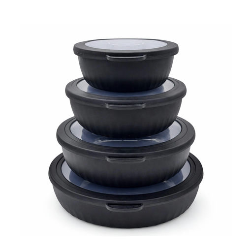 Plastic Food Container – 400 ml / 800 ml / 1400 ml / 2400 ml – by HenlePro