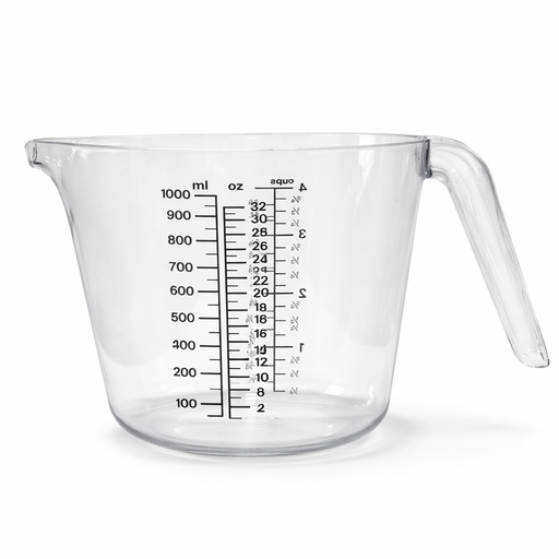 Plastic Measuring Jug – 1 L – by HenlePro