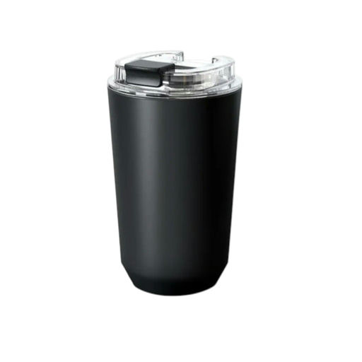 Black Steel Travel Tumbler – 300 ml – by HenlePro