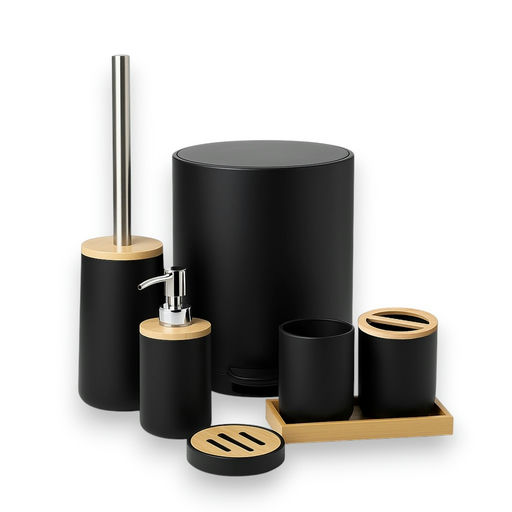 Black Bathroom Set – by HenlePro