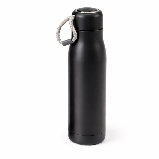 Black Steel Vacuum Bottle (500 ml) – by HenlePro