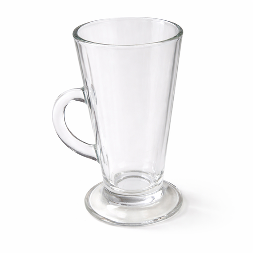 Classic Glass Latte Mug – H: 5.91 in – by HenlePro