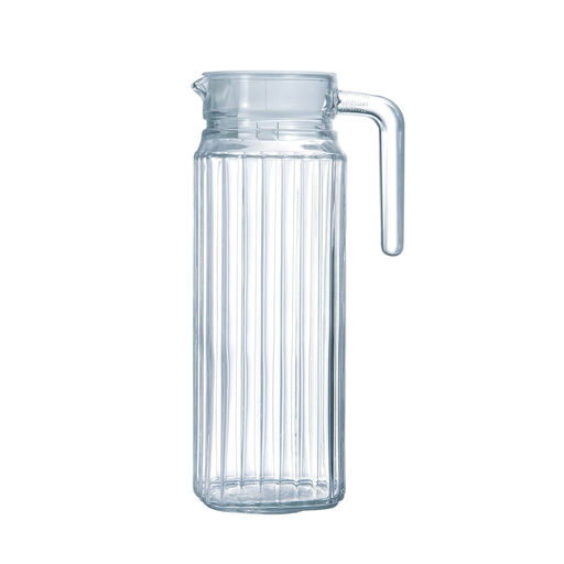 Tall Clear Glass Jar – 1 L – by HenlePro