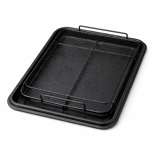 Oven Air Fryer Tray – L: 11.81 in x W: 8.66 in – by HenlePro