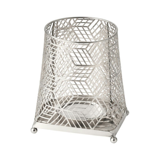 Candle Lantern (L: 5.51 in x W: 5.51 in x H: 8.07 in) – by HenlePro