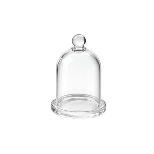 Dome Glass Butter Dish (H: 6.3 in) – by HenlePro