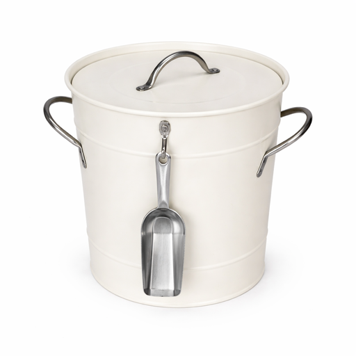 Ice Bucket With Lid & Shovel – W: 7.68 in x H: 7.87 in – by HenlePro