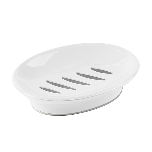 Plastic Dish Soap White – L: 5.5 in x W: 3.5 in – by HenlePro