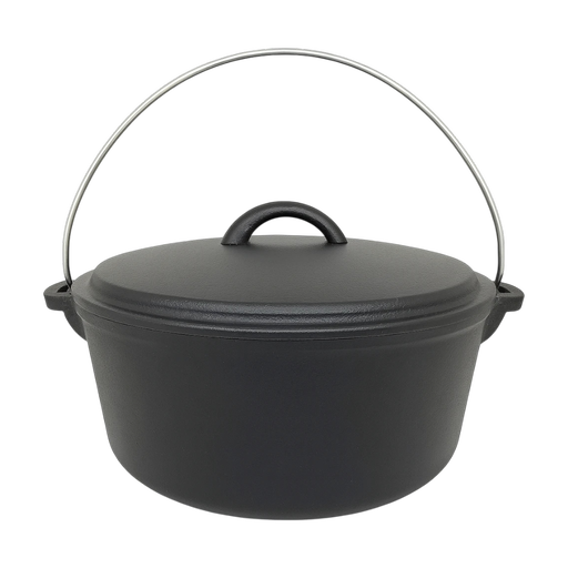 Cast Iron Dutch Oven – L: 11.5 in x W: 4 in – by HenlePro