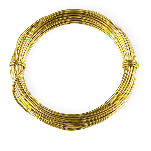 Brass Snare and Utility Wire Gauge 22 – 8 m / 26 ft – by HenlePro