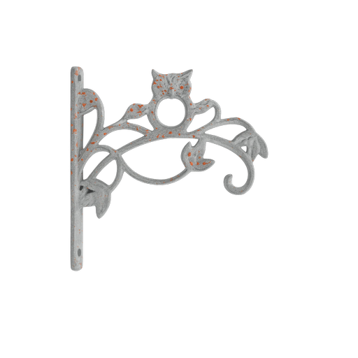 Cast Iron Plant & Shelf Bracket (2Pcs) Grey (L: 5.5 in x H: 8 in) – SKU 1314 34 – by HenlePro