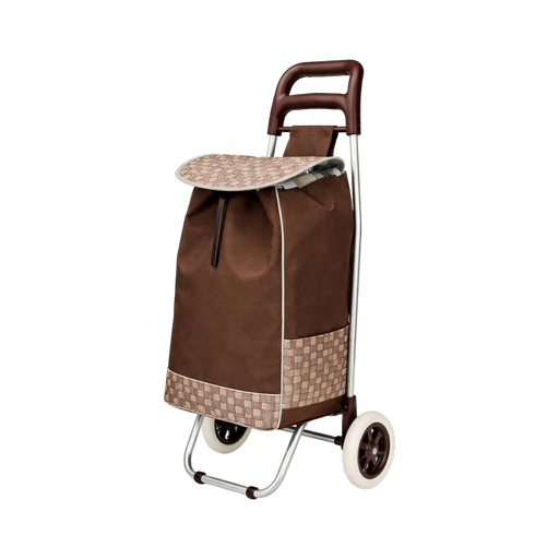 Folding Shopping Cart 2 Wheels (L: 10 in x W: 10 in x H: 40 in) – SKU 14983 01 – by HenlePro