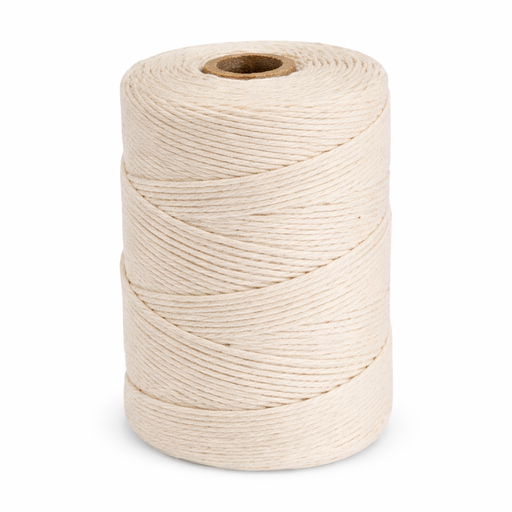 White Cotton Twisted Cord – 180 ft / 60 yds – by HenlePro
