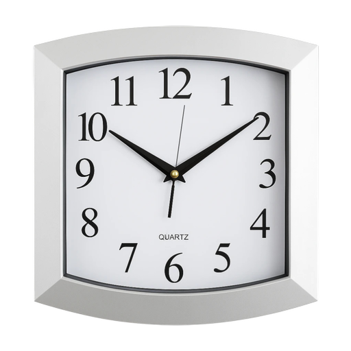 Quartz Wall Clock Plastic Body (L: 11 in x W: 11 in) – by HenlePro