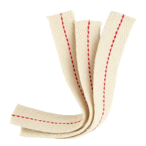 3 Cotton Oil Lamp Wicks – 3/4 x 6 in – by HenlePro
