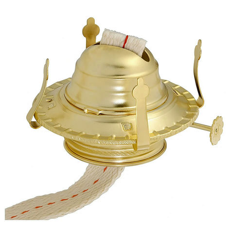 Vintage Brass Oil Lamp Burner – 3 in – by HenlePro