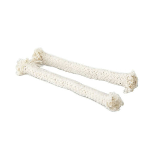 Round Cotton Braided Lamp Wick – 1/4 in x 5 in – by HenlePro