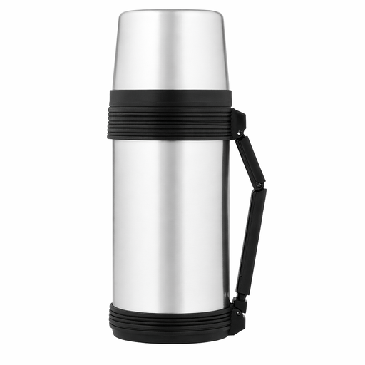 Flask Vacuum Wide Mouth Stainless Steel (1 L) – by HenlePro