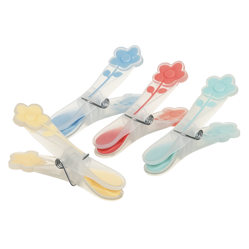 Plastic Clothes Peg (12) – L: 0.35 in – by HenlePro