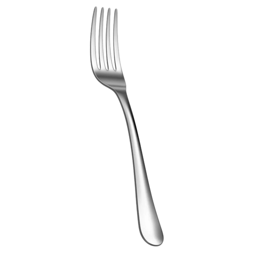 4 Stainless Steel Diner Forks on Card – 8 in – by HenlePro