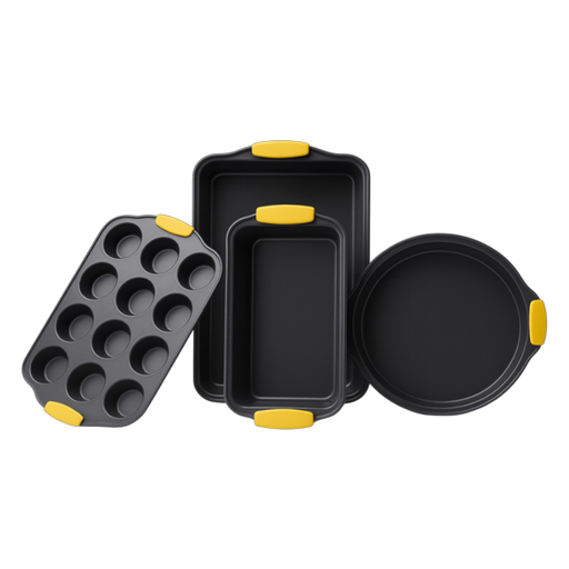 Ace Of Lemon - Bakeware Set - 4Pcs - BPA Free – L: 12.01 in x W: 3.94 in x H: 18.11 in – by Ace of Lemon
