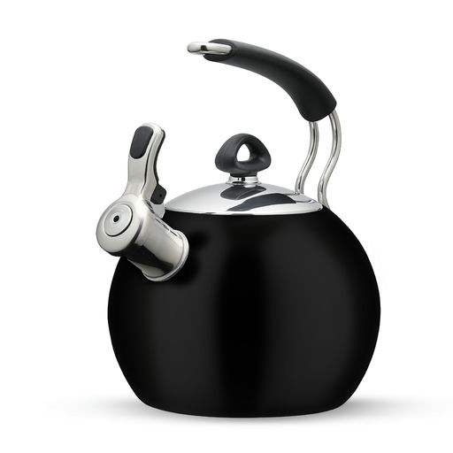 Whistling Kettle 1.9L - Black – 1.9 L – by HenlePro