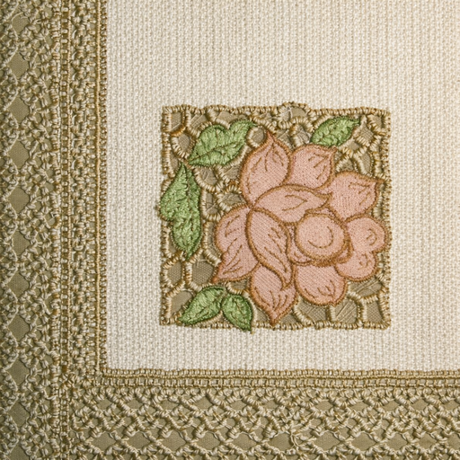 Solid Vinyl Doily Lace (W: 52 in x L: 24 yds) – SKU 7577 01 – by Coverol