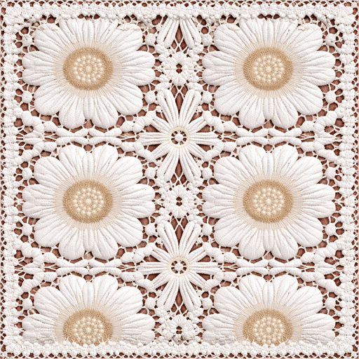 White Solid Vinyl Doily Lace (W: 52 in x L: 24 yds) – SKU 7577 08 – by Coverol