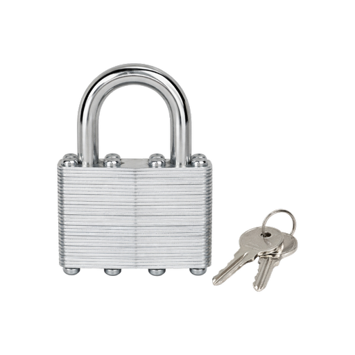 Laminated Padlock W/ 3 Keys (1 7/8 in) – by HenlePro