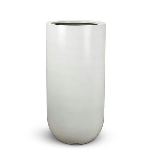 Cylindre Matte Finish White – H: 38.58 in / D: 20.08 in – by Le Présent