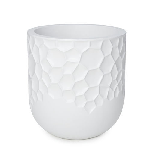 Bubble Small Matte Finish White – H: 18 in / D: 17 in – by Le Présent