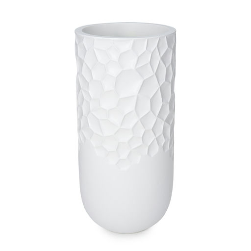 Bubble Med Matte Finish White – H: 36 in / D: 17 in – by Le Présent