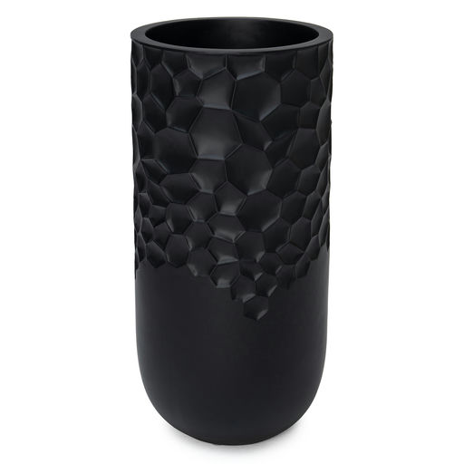 Bubble Med Matt Finsh Black – H: 36 in / D: 17 in – by Le Présent