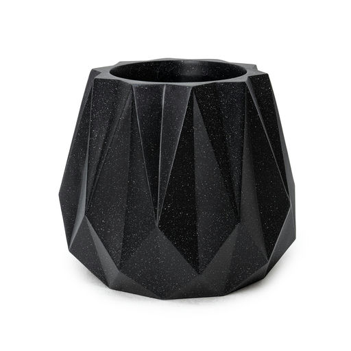 Tulip Smal Granite Finish Black – H: 18 in / D: 20 in – by Le Présent