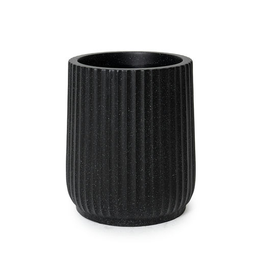 Nundrop Pin Small Granite Finish Black – H: 20 in / D: 18 in – by Le Présent