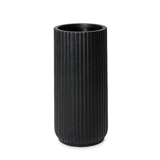 Nundrop Pin Large Granite Finish Black – H: 36 in / D: 18 in – by Le Présent