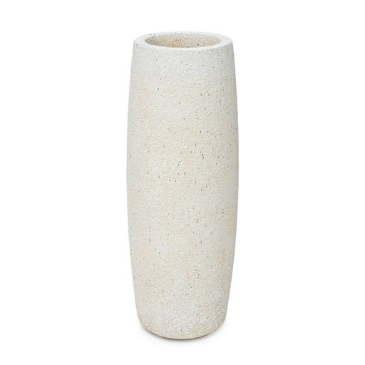 Bullet Small Finish Rough White – H: 36 in / D: 12 in – by Le Présent