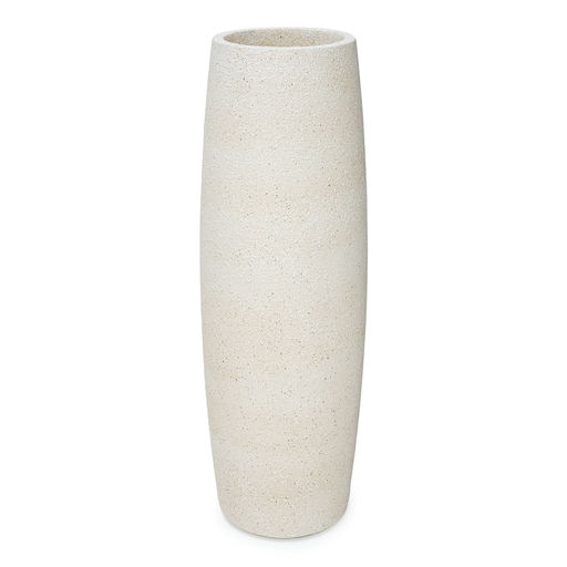 Bullet Large Finish Rough White – H: 60 in / D: 20 in – by Le Présent