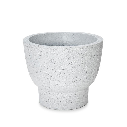 Motor Small Finish Rough White – H: 15 in / D: 18 in – by Le Présent