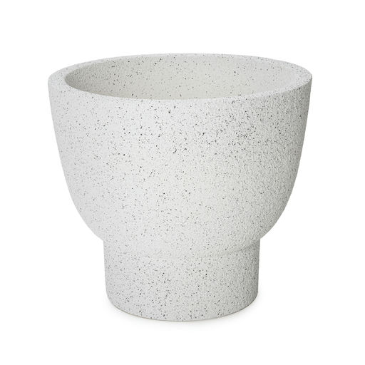 Motor Medium Finish Rough White – H: 18 in / D: 22 in – by Le Présent