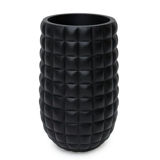 Claud Large Matte Finish Black – H: 36 in / D: 22 in – by Le Présent