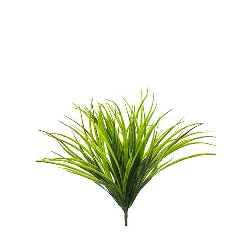 Plastic Green Grass – L: 10 in x W: 10 in x H: 16 in – by Le Présent